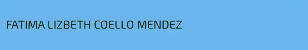 FATIMA LIZBETH COELLO MENDEZ